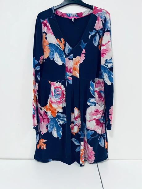 Kvetinové šaty joules s britským šarmom uk 14, xl