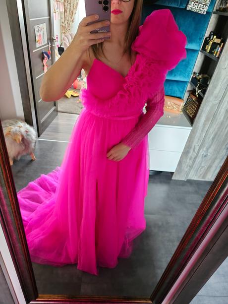 Luxusné spoločenské plesové šaty, l