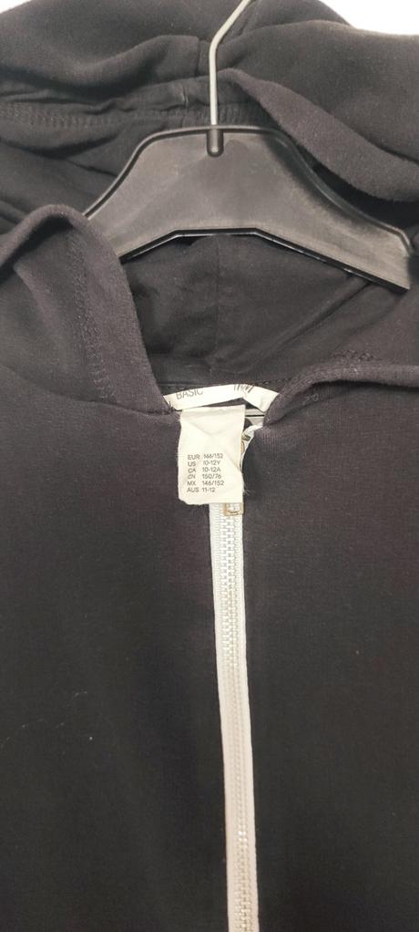 Mikina na zips, h&m,146