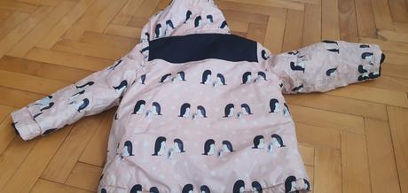 Predám zimnú bundu a oteplovacky zn. thibo, tchibo,116