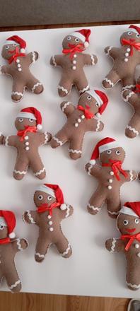 Handmade vianočné ozdoby,