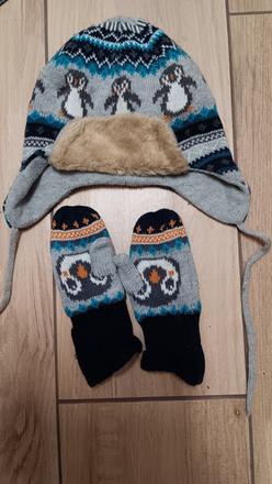 H&m ciapka a rukavice, h&m,98