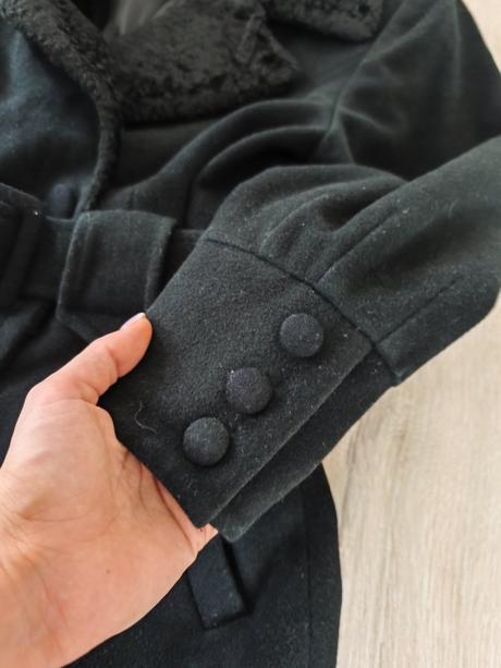 Čierny kabát vlna, slovenská výroba, 40