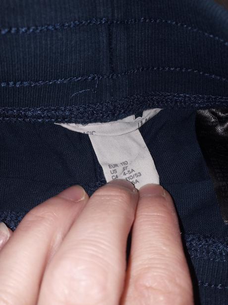 Tepláky, h&m,110