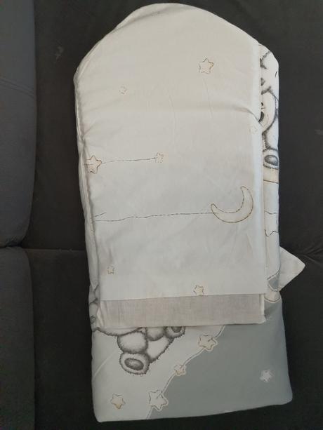 Set pre bábätko-zavinovačky a organizér na posteľ,