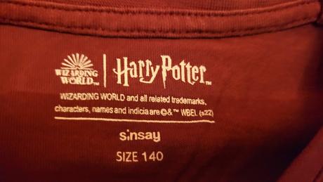 Tričko hogwarst-reserved-veľ.140-super stav, reserved,140