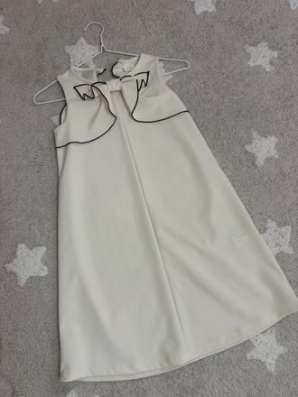 Biele šaty zara 148, zara,146