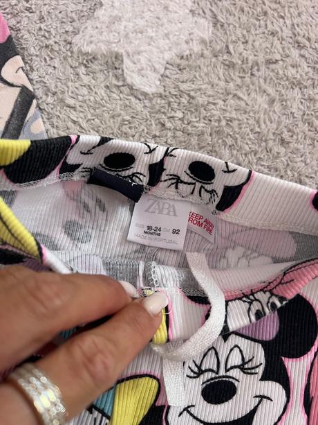 Zara leginky minnie mouse 92, zara,92