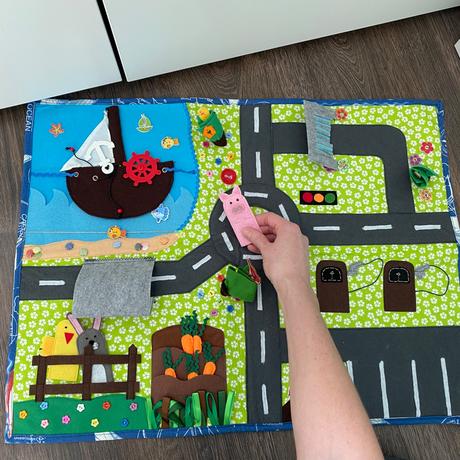 Hand made hracia plocha,