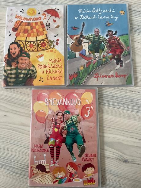 Dvd spievankovo 3ks, 