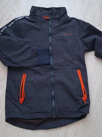 Prechodná bunda zateplená flisom č.146/152, h&m,152