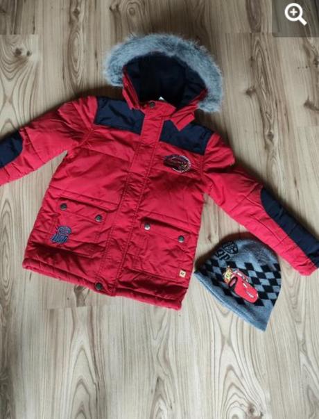 Chlapčenská zimná bunda, 128