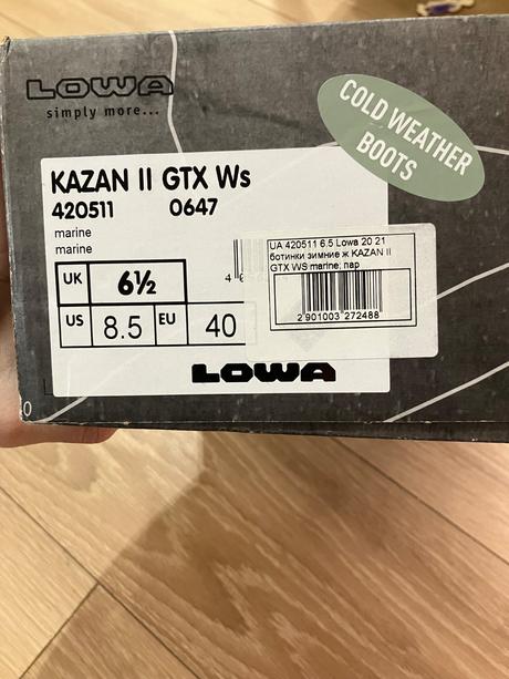 Lowa kazan gtx, lowa,40