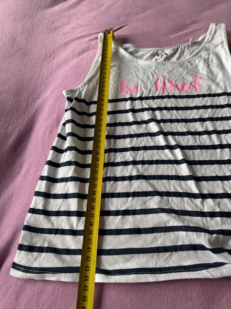 Pásikavé tielko 146/152, h&m,146