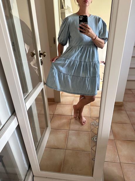 Denim šaty, 