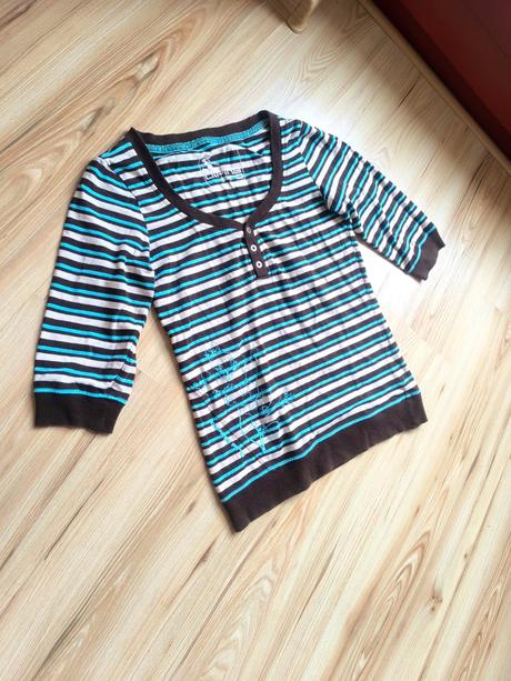 Dámske pásikované tričko zn. alpine pro, alpine pro,s