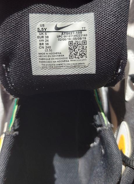 Detské nike air max gs at5627-100, nike,38