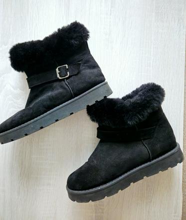 Krásne kožušinkové čižmy, 38