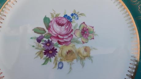 Starožitný porcelánový tanier moritz zdekauer mz, 