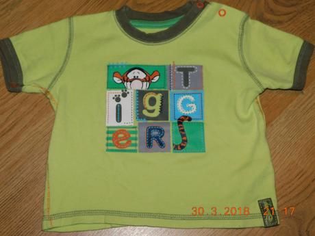 Tričko s krátkym rukávom -74, 74