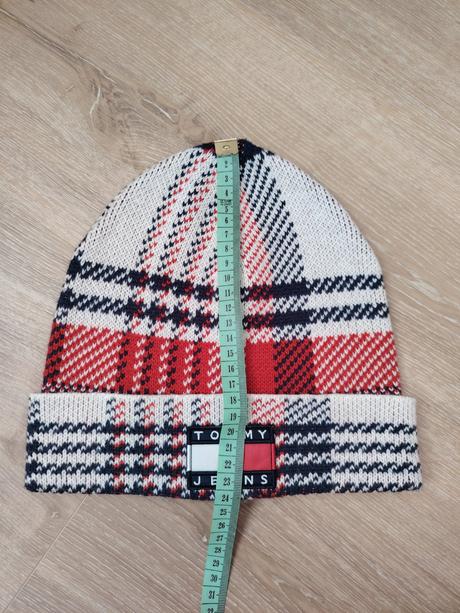 Modro červená čiapka tommy jeans, tommy hilfiger