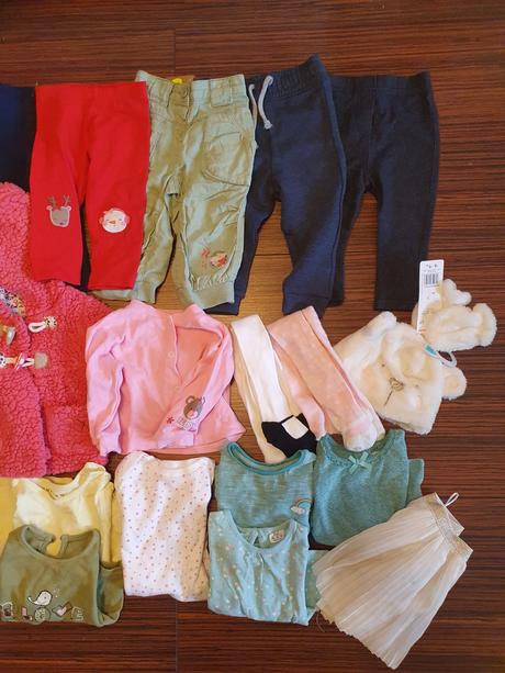 Balik oblecenia pre dievčatko 6m-1rok, 68–80