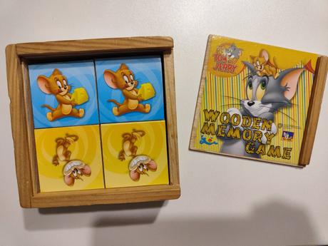 Drevené pexeso tom a jerry, 