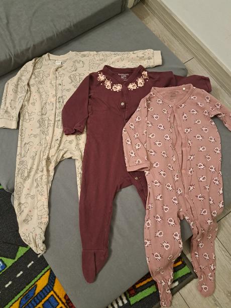 Overalove pyzamka, fox & bunny,80