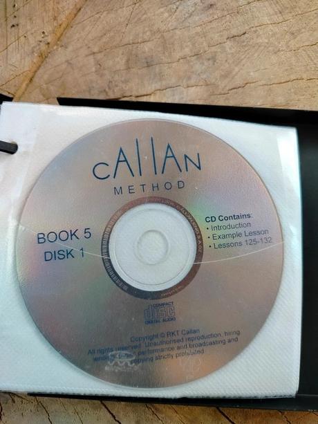 Set originálnych audio cd callan method books 1-6,