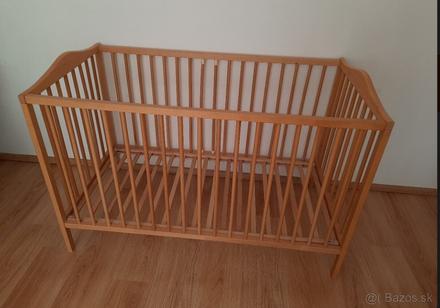 Detská postieľka, šírka (cm): 120,dĺžka (cm): 60