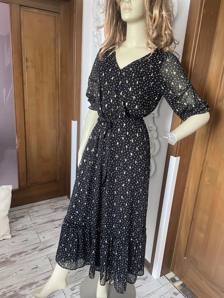 Ciernozlate saty pascal, 40