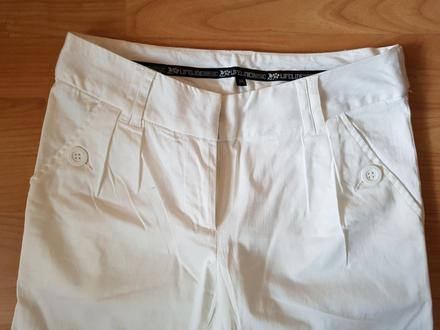 Biele ľahké letné nohavice veľkosť 36, 36