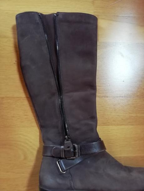 Kožené čižmy ecco 36, ecco,36