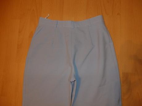 Bledomodre spolocenske nohavice, xs