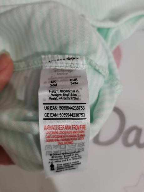 Pyžamko s krátkym rukávom, 68