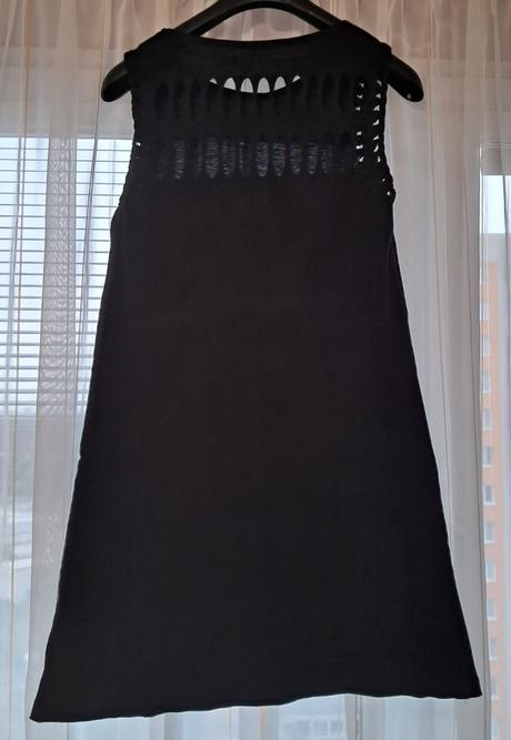 Cierne trickove letne saty(tielko) s, s