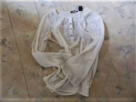 Batistová košeľa/tunika s/m, m