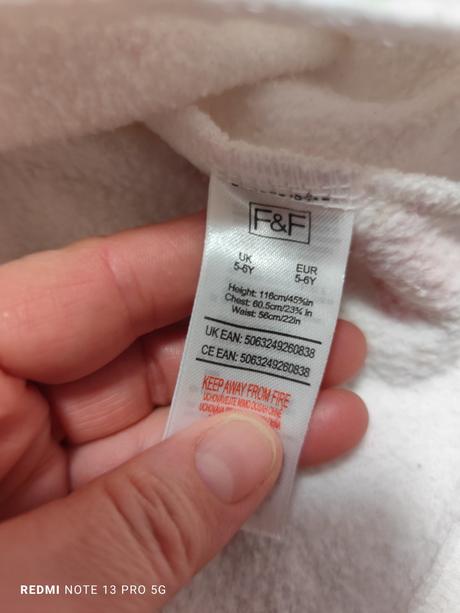 Teplákové šaty, f&f,116