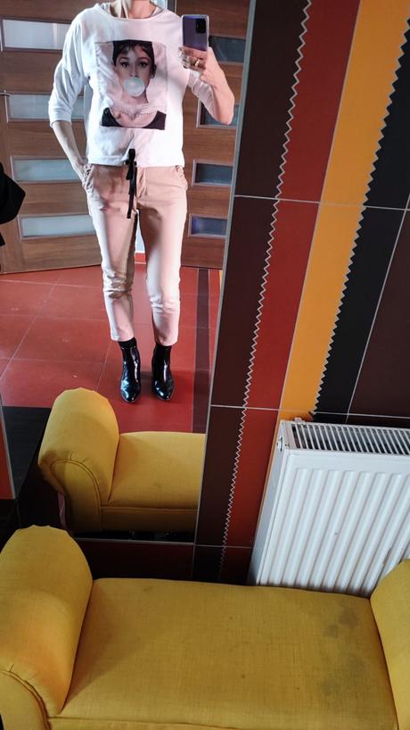 Mikina s 3/4 rukavmi, s