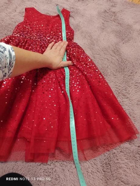 Flitrovane šaty, h&m,110