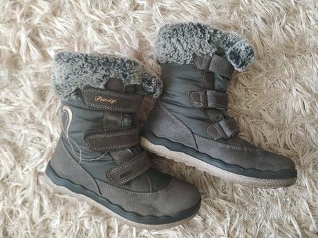 Dievčenské kožené čižmy primigi veľkosť 33, primigi,33