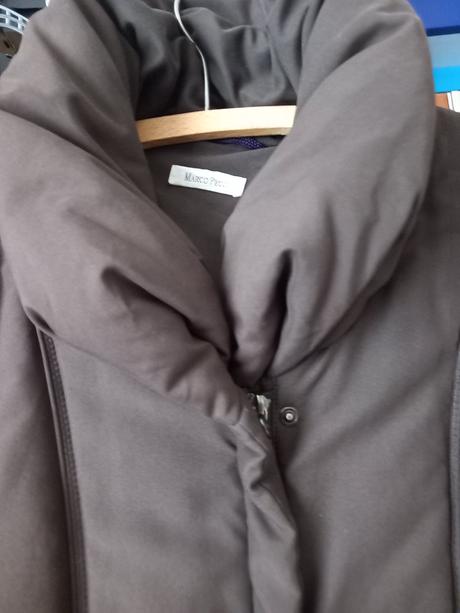Elegantný - párkrát nosený zimný kabát marco p, 44