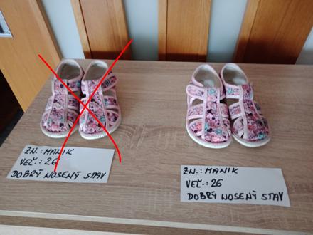 Dievčenské papučky zn.manik veľ.26, manik,26