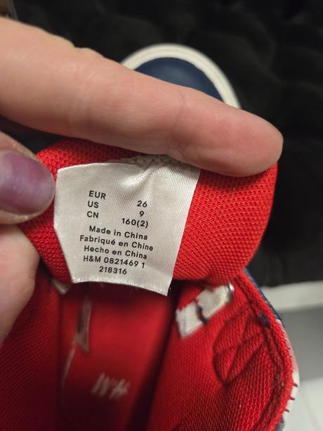 Paw tenisky, h&m,26
