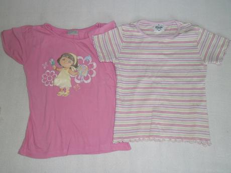 2kusy bavlnene trička, kik,122