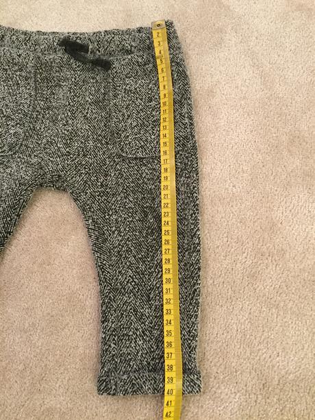 Pletene teplaky, zara,86