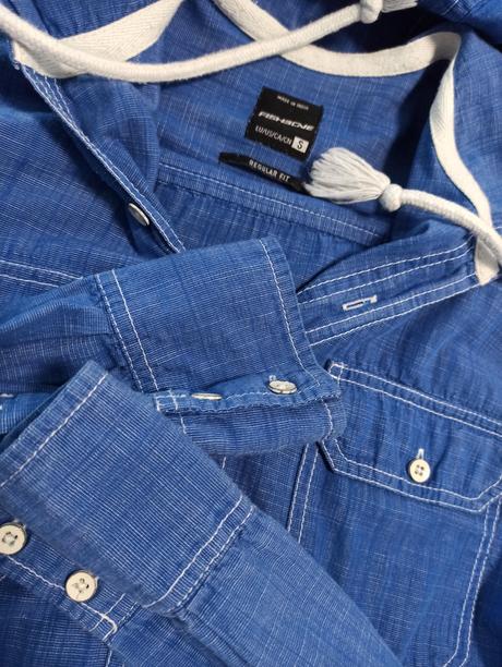 Športovo - elegantná košeľa, fishbone,s