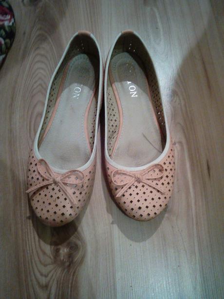 Balerínky č. 38,39 (na chodidlo 26,5cm), 38