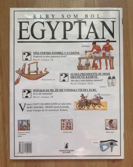 Keby som bol egypťan - jacqueline morley, 