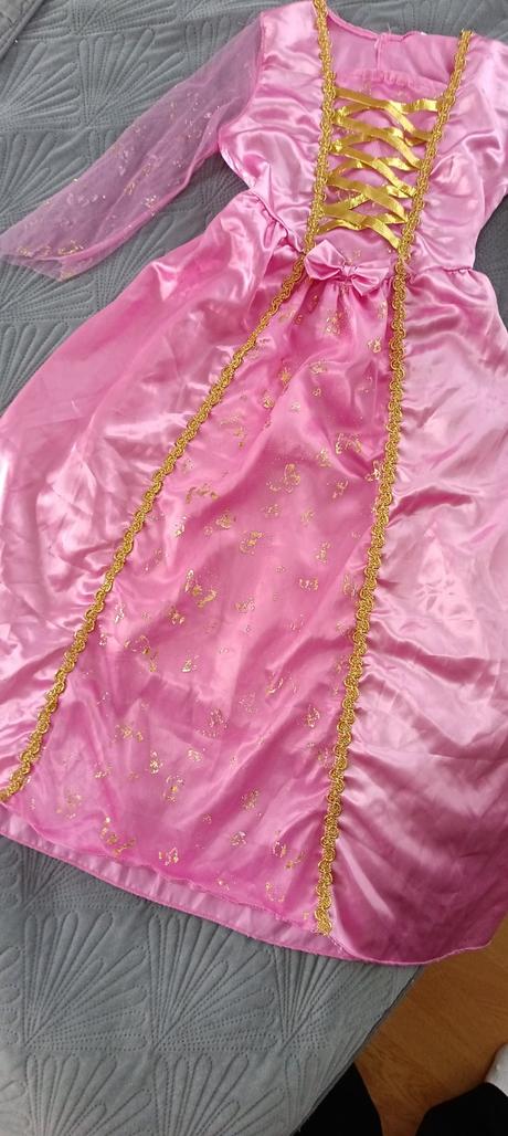 Ružové šaty na karneval,bál, maškarný ples, 122